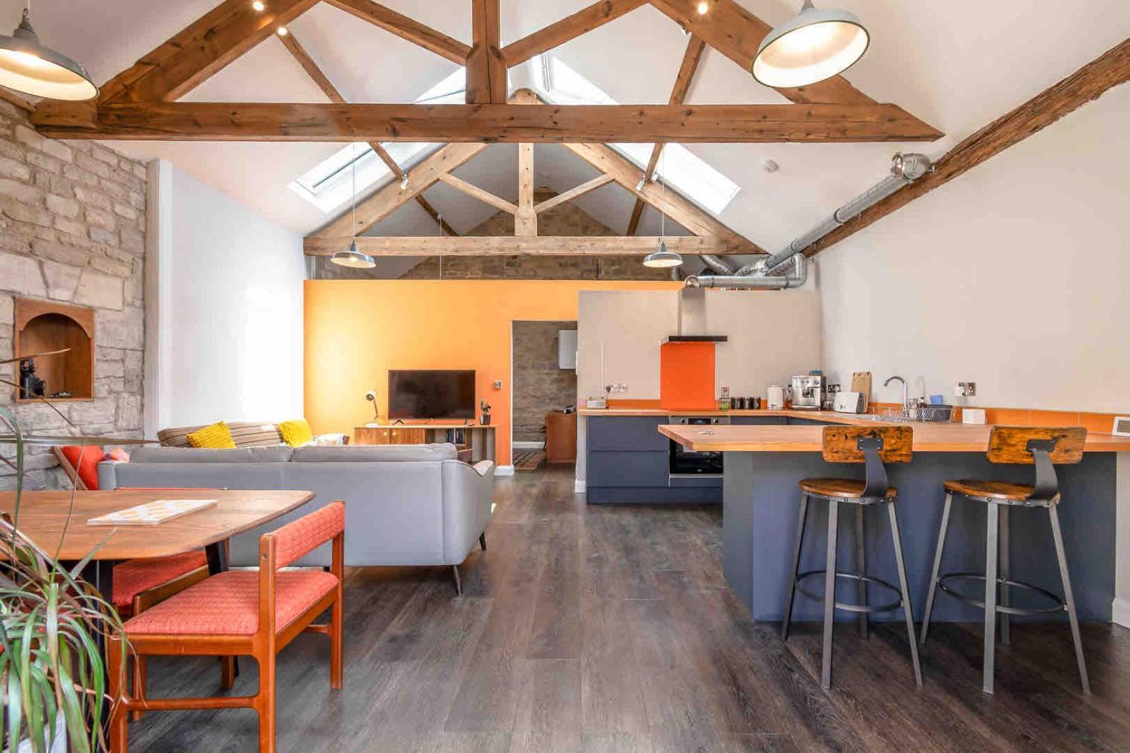 18Th Century Modern Conversion With Private Parking Appartement Bradford-On-Avon Buitenkant foto